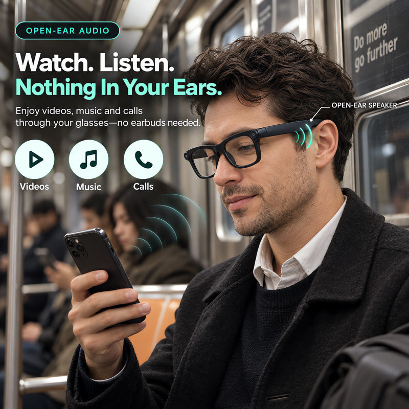 RIVETI AI Glasses. Stay Hands-Free. Capture More.