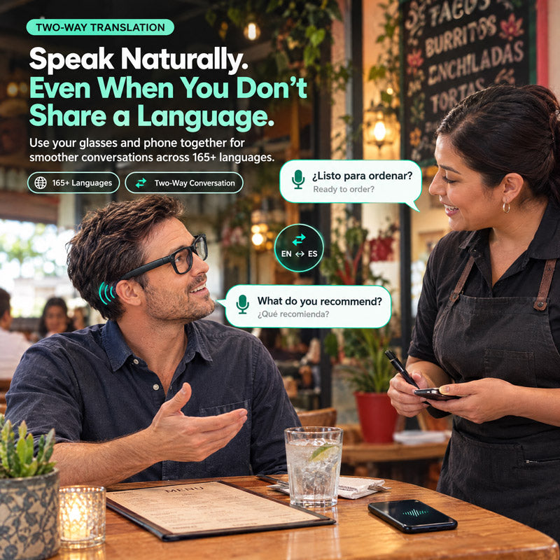 RIVETI AI Glasses. Stay Hands-Free. Capture More.