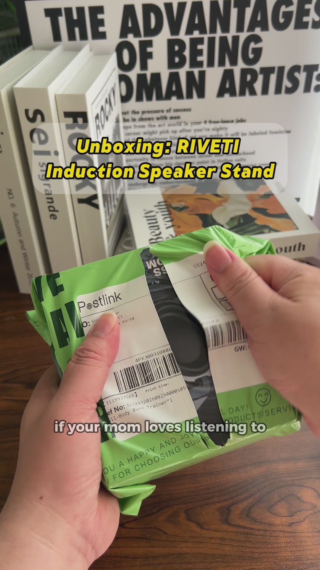 RIVETI Place-and-Play Induction Speaker Stand